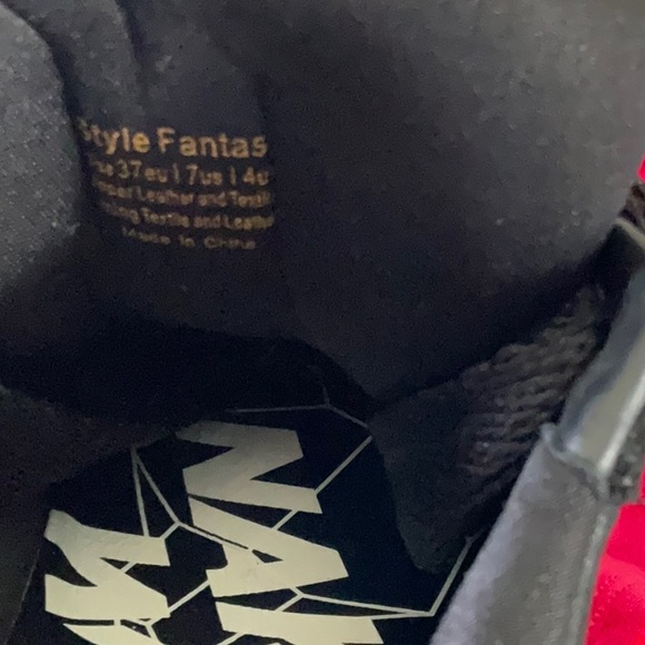 Fantasy Black Diamonds Naked Wolf platform sneaker used one Time - Picture 5 of 9